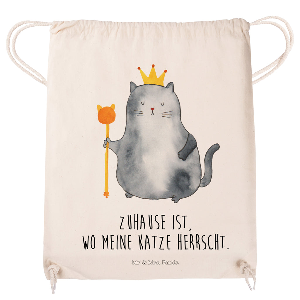 Sportbeutel Katzen Koenig Turnbeutel, Beutel, Sporttasche, Tasche, Stoffbeutel, Katze, Katzenmotiv, Katzenfan, Katzendeko, Katzenfreund, Katzenliebhaber, Katzenprodukte, Katzenartikel, Katzenaccessoires, Katzensouvenirs, Katzenliebhaberprodukte, Katzenmotive, Katzen, Kater, Mietze, Cat, Cats, Katzenhalter, Katzenbesitzerin, Haustier, König, Königin, Queen, Familie, Mietzhaus, Wohnung, erste eigenen Wohnung, Umzug, Einzug