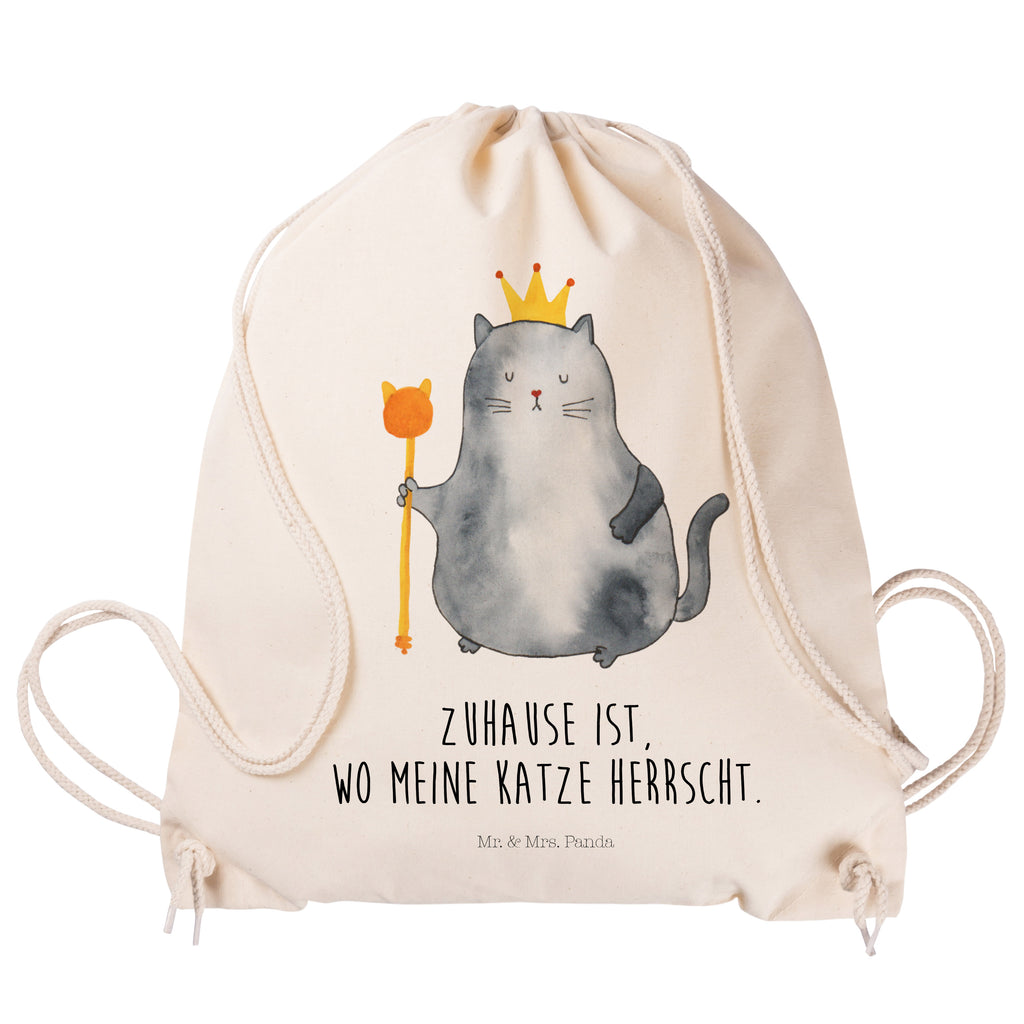 Sportbeutel Katzen Koenig Turnbeutel, Beutel, Sporttasche, Tasche, Stoffbeutel, Katze, Katzenmotiv, Katzenfan, Katzendeko, Katzenfreund, Katzenliebhaber, Katzenprodukte, Katzenartikel, Katzenaccessoires, Katzensouvenirs, Katzenliebhaberprodukte, Katzenmotive, Katzen, Kater, Mietze, Cat, Cats, Katzenhalter, Katzenbesitzerin, Haustier, König, Königin, Queen, Familie, Mietzhaus, Wohnung, erste eigenen Wohnung, Umzug, Einzug