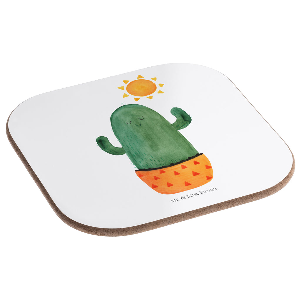 Quadratische Untersetzer Kaktus Sonnenanbeter Bierdeckel, Glasuntersetzer, Untersetzer Gläser, Getränkeuntersetzer, Kaktus, Kakteen, Liebe Kaktusliebe, Sonne, Sonnenschein, Glück, glücklich, Motivation, Neustart, Trennung, Ehebruch, Scheidung, Freundin, Liebeskummer, Liebeskummer Geschenk, Geschenkidee