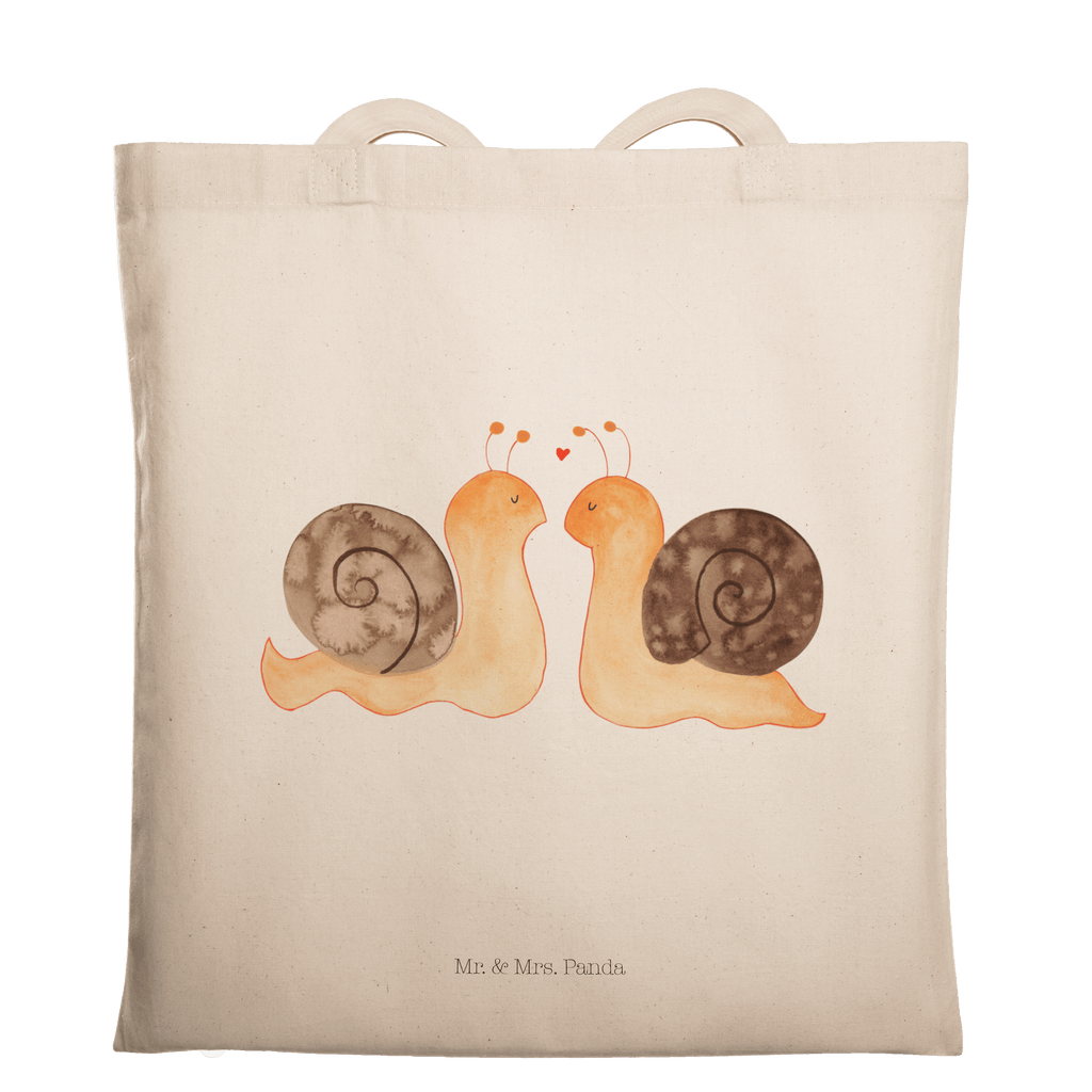 Tragetasche Schnecken Liebe Beuteltasche, Beutel, Einkaufstasche, Jutebeutel, Stoffbeutel, Liebe, Partner, Freund, Freundin, Ehemann, Ehefrau, Heiraten, Verlobung, Heiratsantrag, Liebesgeschenk, Jahrestag, Hocheitstag