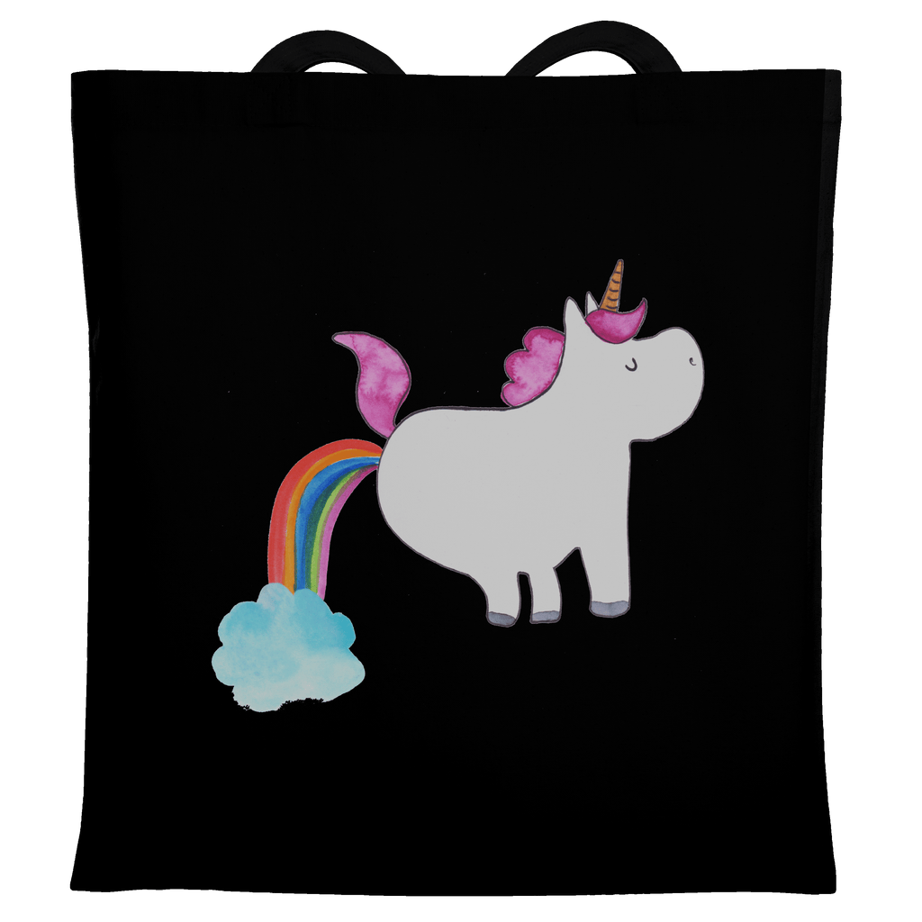 Tragetasche Einhorn Pupsend Beuteltasche, Beutel, Einkaufstasche, Jutebeutel, Stoffbeutel, Einhorn, Einhörner, Einhorn Deko, Pegasus, Unicorn, Pups, Regenbogen, Glitzer, Einhornpower, Erwachsenwerden, Spaß, lustig, Freundin