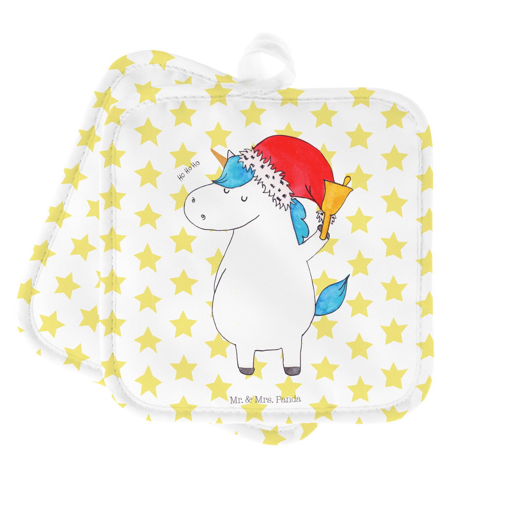 2er Set Topflappen  Einhorn Weihnachtsmann Topflappen, Topfuntersetzer, Ofenhandschuh, Topflappen Set, Topflappen lustig, Topflappen mit Spruch, Einhorn, Einhörner, Einhorn Deko, Pegasus, Unicorn, Gin, Schokolade, Schoki, Weihnachten, Weihnachtsmann, Nikolaus, Wunschzettel, Wunschliste, Feenstaub