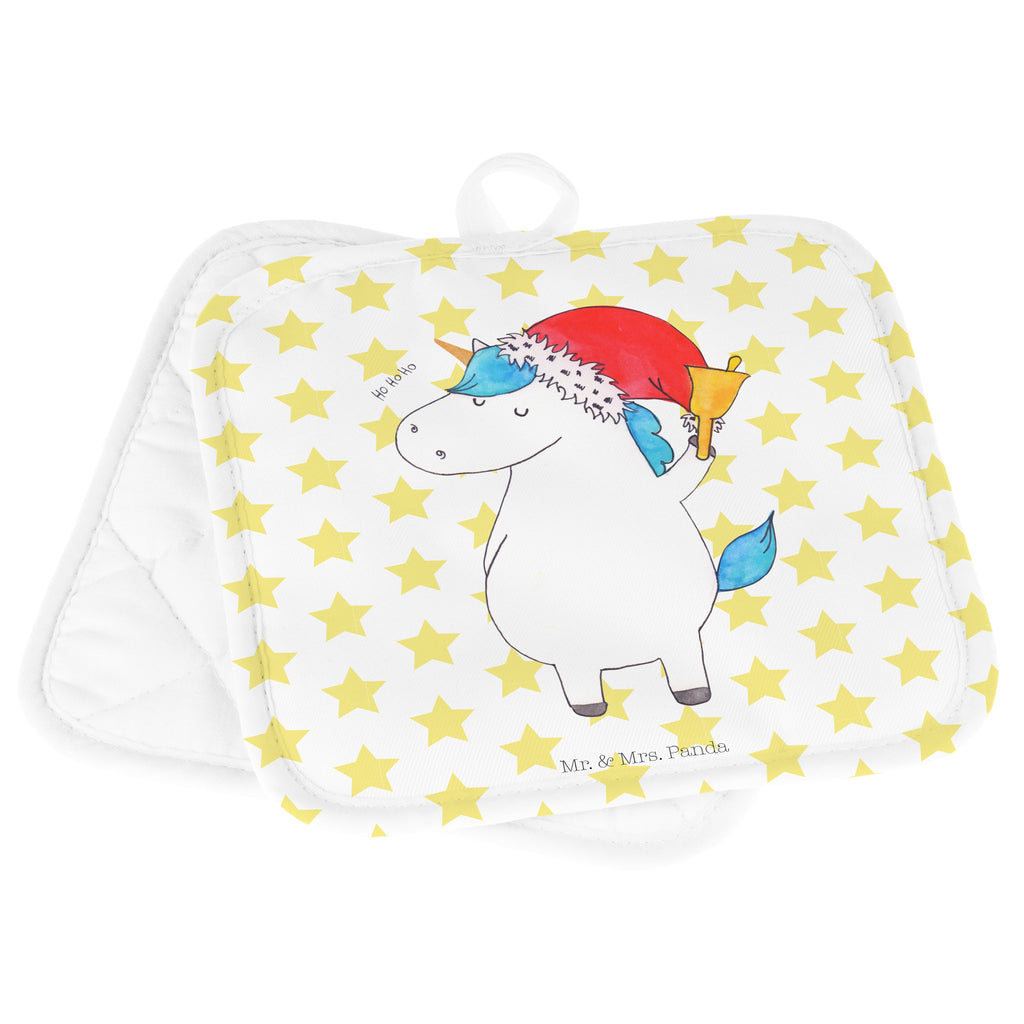 2er Set Topflappen  Einhorn Weihnachtsmann Topflappen, Topfuntersetzer, Ofenhandschuh, Topflappen Set, Topflappen lustig, Topflappen mit Spruch, Einhorn, Einhörner, Einhorn Deko, Pegasus, Unicorn, Gin, Schokolade, Schoki, Weihnachten, Weihnachtsmann, Nikolaus, Wunschzettel, Wunschliste, Feenstaub