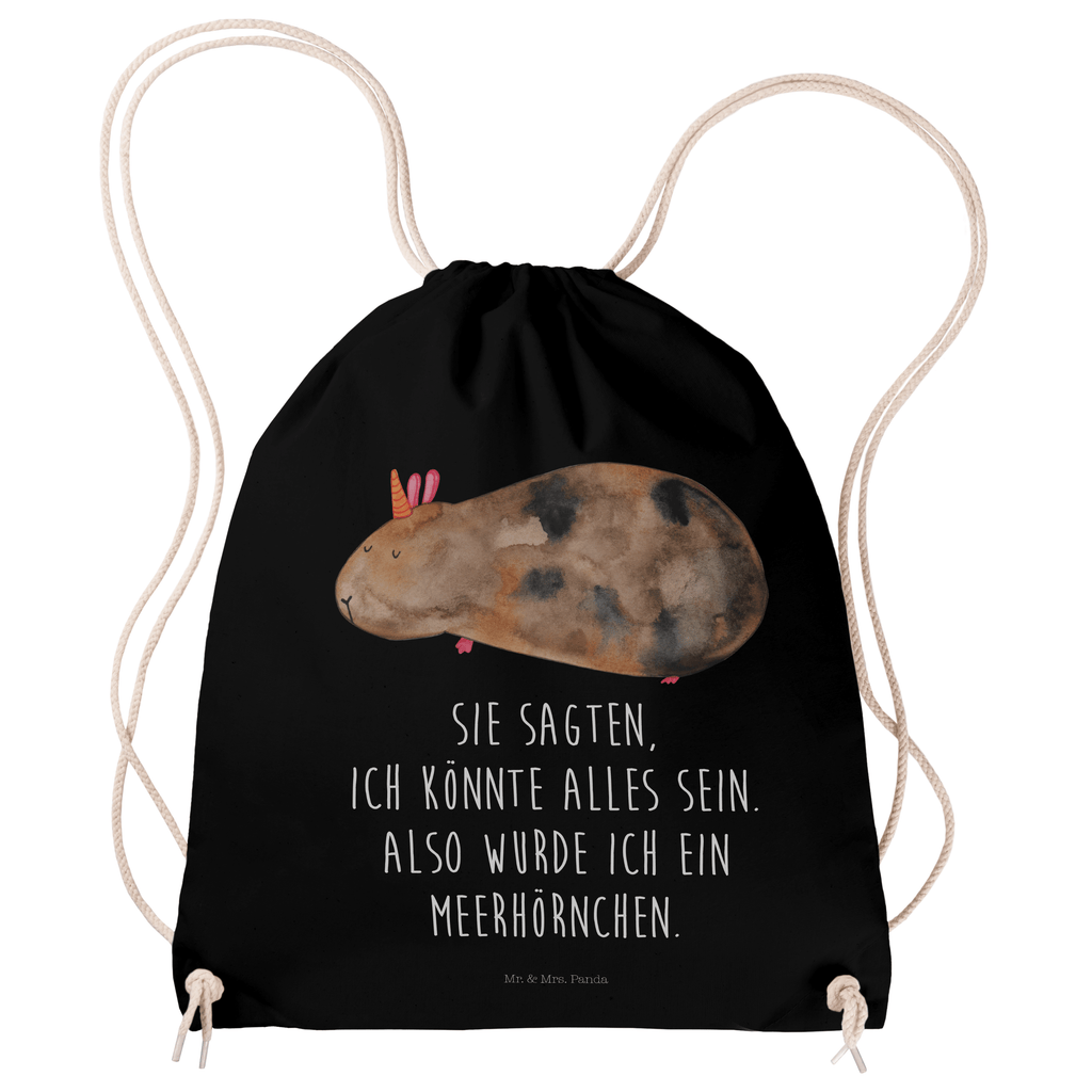 Sportbeutel Meerhörnchen Turnbeutel, Beutel, Sporttasche, Tasche, Stoffbeutel, Einhorn, Einhörner, Einhorn Deko, Pegasus, Unicorn, Meerhörnchen, Meericorn, Meerschwein, Meerschweinchen