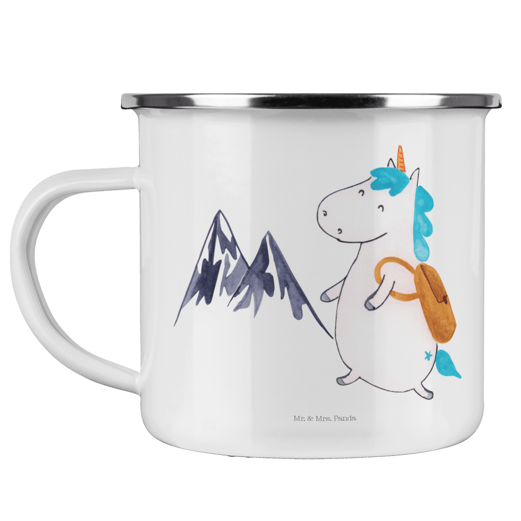 Camping Emaille Tasse Einhorn Bergsteiger Campingtasse, Trinkbecher, Metalltasse, Outdoor Tasse, Emaille Trinkbecher, Blechtasse Outdoor, Emaille Campingbecher, Edelstahl Trinkbecher, Metalltasse für Camping, Kaffee Blechtasse, Camping Tasse Metall, Einhorn, Einhörner, Einhorn Deko, Pegasus, Unicorn, Bergsteiger, Abenteuer, Berge, Abenteurer, Weltenbummler, Weltreise, Reisen, Urlaub, Entdecker