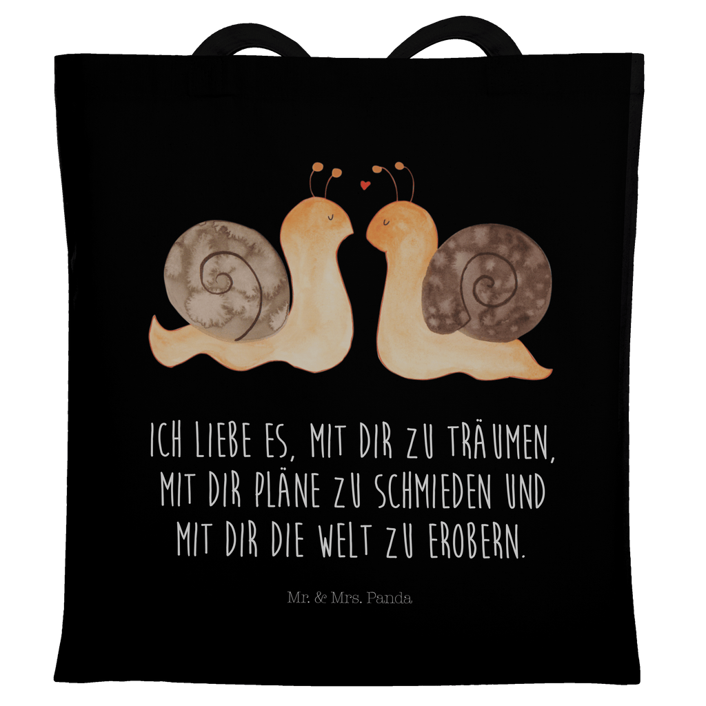 Tragetasche Schnecken Liebe Beuteltasche, Beutel, Einkaufstasche, Jutebeutel, Stoffbeutel, Liebe, Partner, Freund, Freundin, Ehemann, Ehefrau, Heiraten, Verlobung, Heiratsantrag, Liebesgeschenk, Jahrestag, Hocheitstag