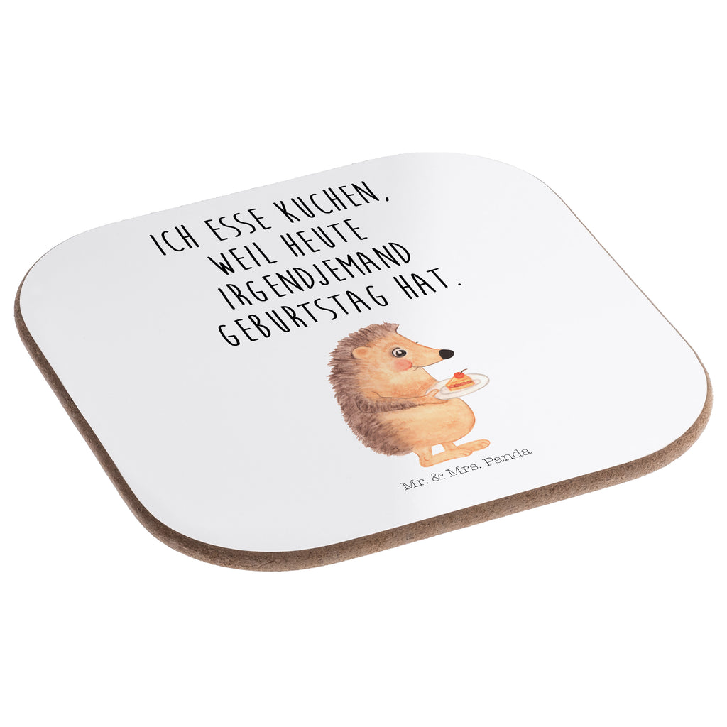 Quadratische Untersetzer Igel mit Kuchenstück Bierdeckel, Glasuntersetzer, Untersetzer Gläser, Getränkeuntersetzer, Tiermotive, Gute Laune, lustige Sprüche, Tiere, Igel, Essen Spruch, Kuchen, Backen Geschenk, Kuchen backen, Einladung Party, Geburtstagskuchen, Torte