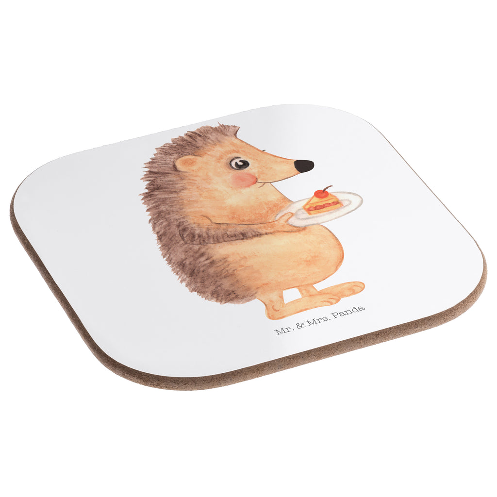 Quadratische Untersetzer Igel mit Kuchenstück Bierdeckel, Glasuntersetzer, Untersetzer Gläser, Getränkeuntersetzer, Tiermotive, Gute Laune, lustige Sprüche, Tiere, Igel, Essen Spruch, Kuchen, Backen Geschenk, Kuchen backen, Einladung Party, Geburtstagskuchen, Torte