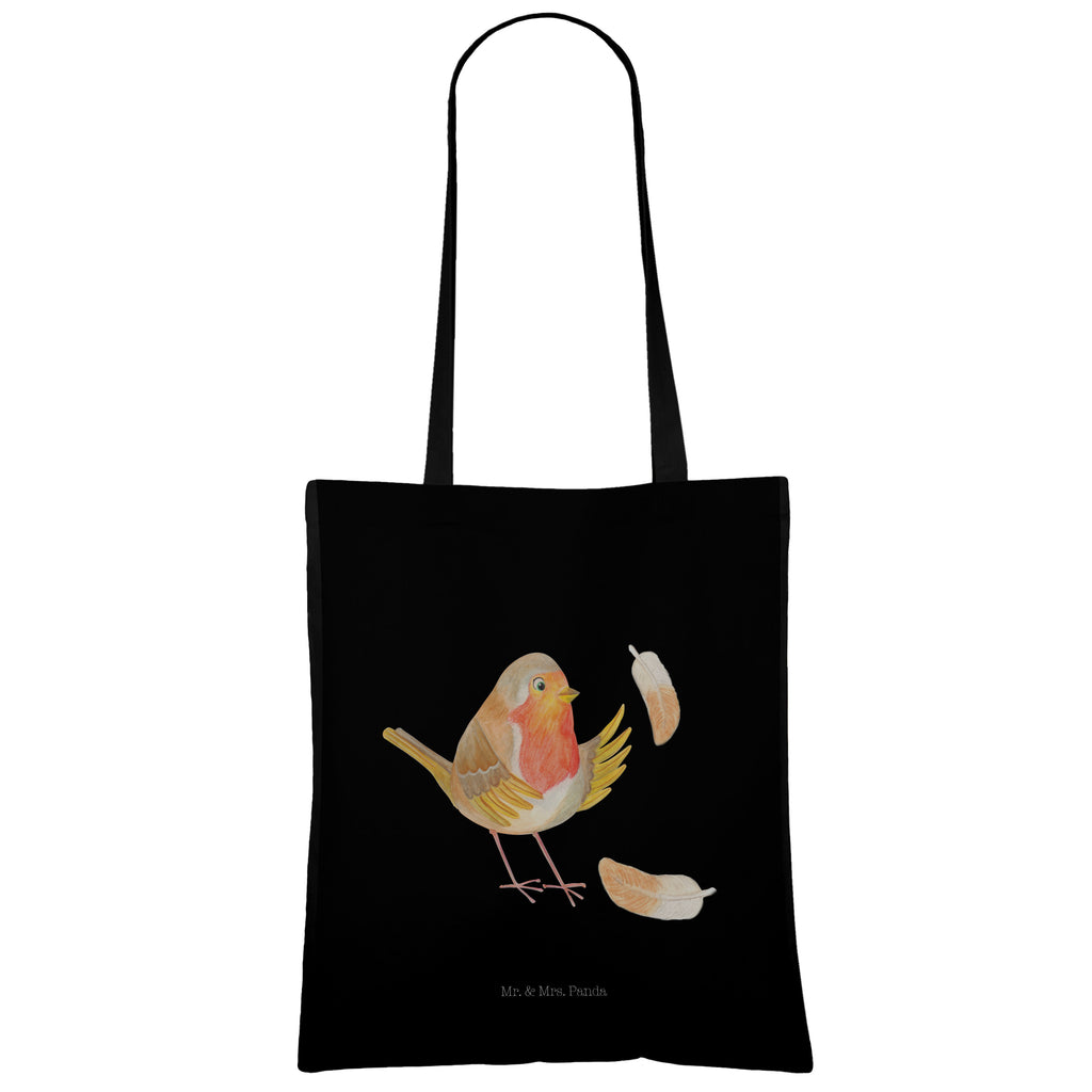 Tragetasche Rotkehlchen mit Federn Beuteltasche, Beutel, Einkaufstasche, Jutebeutel, Stoffbeutel, Tiermotive, Gute Laune, lustige Sprüche, Tiere, What if i fall, Rotkehlchen, Spruch Motivation, Spruch Mut, Vogel, Motivation Sprüche, Motivationsbilder, fliegen