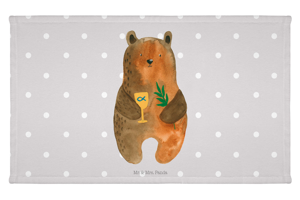 Gäste Handtuch Konfirmation-Bär Gästetuch, Reisehandtuch, Sport Handtuch, Frottier, Kinder Handtuch, Bär, Teddy, Teddybär, Konfirmation, Kirche, evangelisch, Gottesdienst