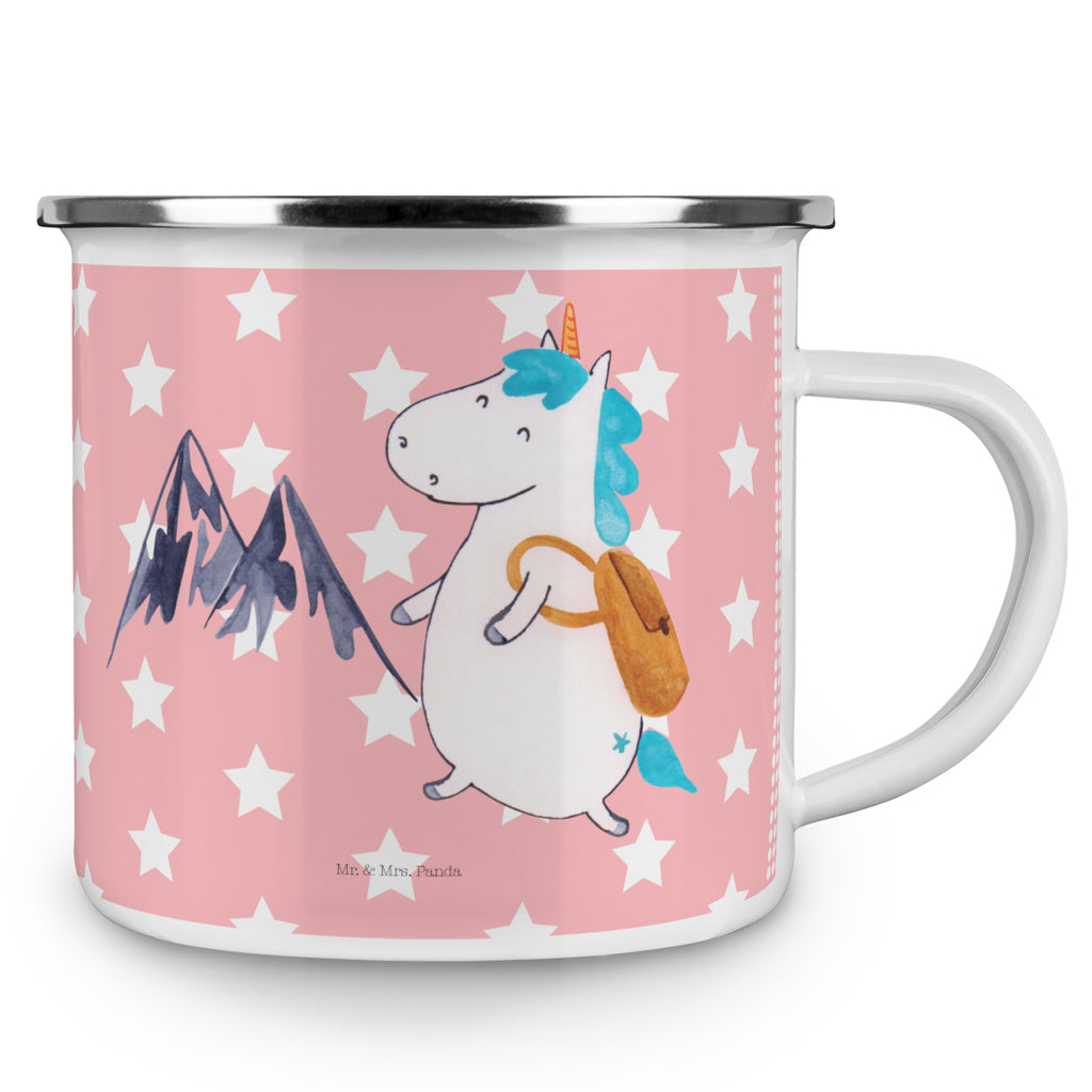 Camping Emaille Tasse Einhorn Bergsteiger Campingtasse, Trinkbecher, Metalltasse, Outdoor Tasse, Emaille Trinkbecher, Blechtasse Outdoor, Emaille Campingbecher, Edelstahl Trinkbecher, Metalltasse für Camping, Kaffee Blechtasse, Camping Tasse Metall, Einhorn, Einhörner, Einhorn Deko, Pegasus, Unicorn, Bergsteiger, Abenteuer, Berge, Abenteurer, Weltenbummler, Weltreise, Reisen, Urlaub, Entdecker
