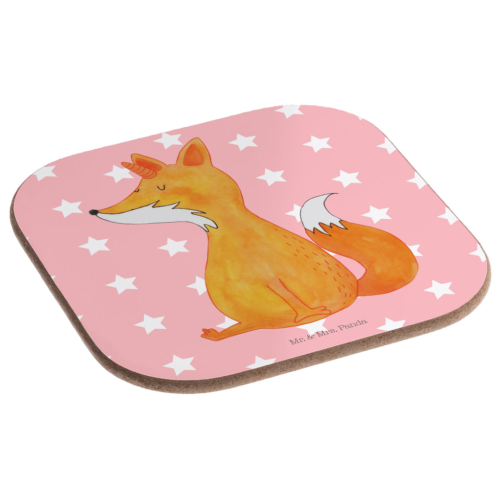 Quadratische Untersetzer Fuchshörnchen Bierdeckel, Glasuntersetzer, Untersetzer Gläser, Getränkeuntersetzer, Einhorn, Einhörner, Einhorn Deko, Pegasus, Unicorn, Fuchs, Unicorns, Fuchshörnchen, Fuchshorn, Foxycorn, Füchse