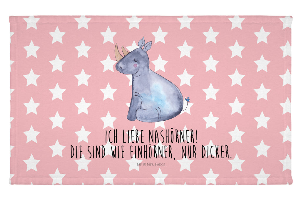 Gäste Handtuch Einhorn Nashorn Gästetuch, Reisehandtuch, Sport Handtuch, Frottier, Kinder Handtuch, Einhorn, Einhörner, Einhorn Deko, Pegasus, Unicorn, Regenbogen, witzig, lustig, Zoo, Glitzer, Einhornpower, Erwachsenwerden, Nashorn, Nashörner