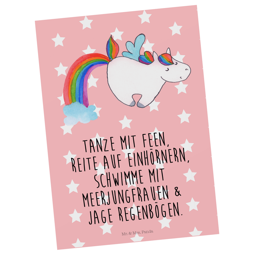Postkarte Einhorn Pegasus Geschenkkarte, Grußkarte, Karte, Einladung, Ansichtskarte, Geburtstagskarte, Einladungskarte, Dankeskarte, Einhorn, Einhörner, Einhorn Deko, Pegasus, Unicorn, Regenbogen, Spielen, Realität, Glitzer, Erwachsenwerden