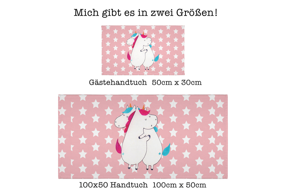 Gäste Handtuch Einhörner Umarmen Gästetuch, Reisehandtuch, Sport Handtuch, Frottier, Kinder Handtuch, Einhorn, Einhörner, Einhorn Deko, Pegasus, Unicorn, Freundinnen, Freundin, BFF, Schwester, Schwestern, Familie, Geschwister, Sister, Liebe
