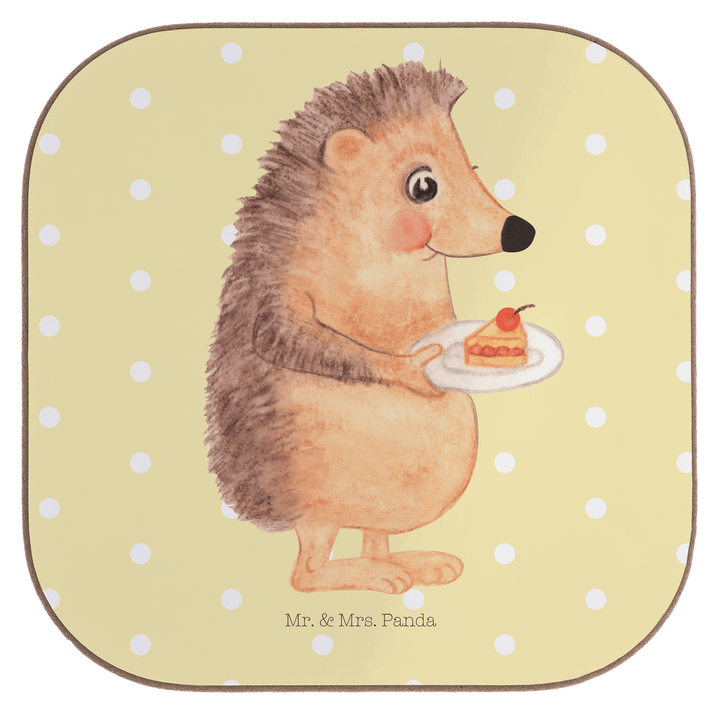 Quadratische Untersetzer Igel mit Kuchenstück Bierdeckel, Glasuntersetzer, Untersetzer Gläser, Getränkeuntersetzer, Tiermotive, Gute Laune, lustige Sprüche, Tiere, Igel, Essen Spruch, Kuchen, Backen Geschenk, Kuchen backen, Einladung Party, Geburtstagskuchen, Torte