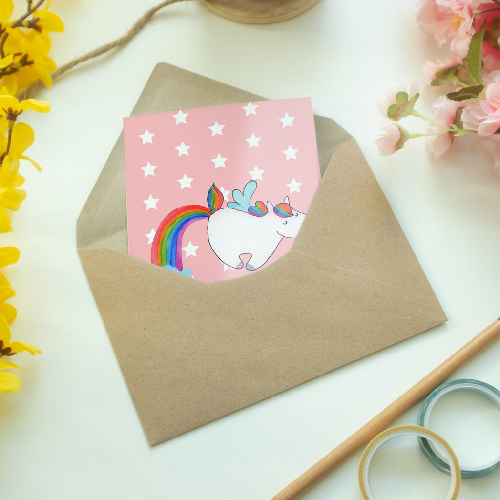 Grußkarte Einhorn Pegasus Klappkarte, Einladungskarte, Glückwunschkarte, Hochzeitskarte, Geburtstagskarte, Karte, Einhorn, Einhörner, Einhorn Deko, Pegasus, Unicorn, Regenbogen, Spielen, Realität, Glitzer, Erwachsenwerden