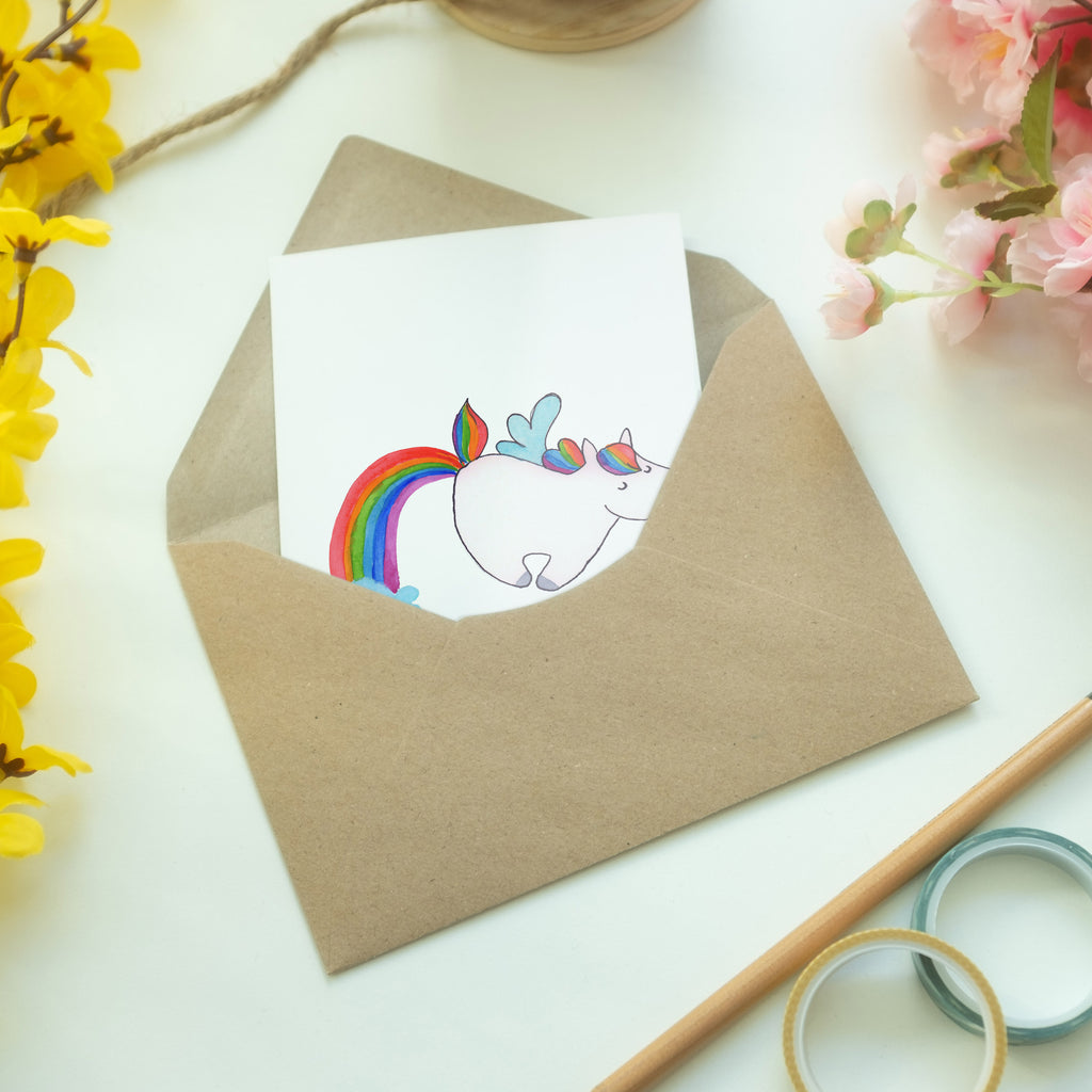 Grußkarte Einhorn Pegasus Klappkarte, Einladungskarte, Glückwunschkarte, Hochzeitskarte, Geburtstagskarte, Karte, Einhorn, Einhörner, Einhorn Deko, Pegasus, Unicorn, Regenbogen, Spielen, Realität, Glitzer, Erwachsenwerden