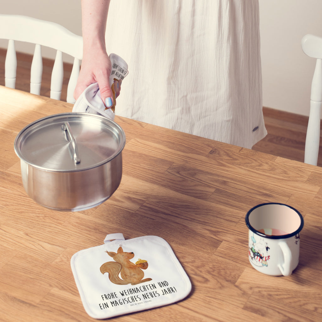 2er Set Topflappen  Eichhörnchen Weihnachtszeit Topflappen, Topfuntersetzer, Ofenhandschuh, Topflappen Set, Topflappen lustig, Topflappen mit Spruch, Winter, Weihnachten, Weihnachtsdeko, Nikolaus, Advent, Heiligabend, Wintermotiv, Frohe Weihnachten, Frohes neues Jahr, Guten Rutsch, Weihnachtsmotiv, Weihnachtsgruß, Neujahr, Vogel