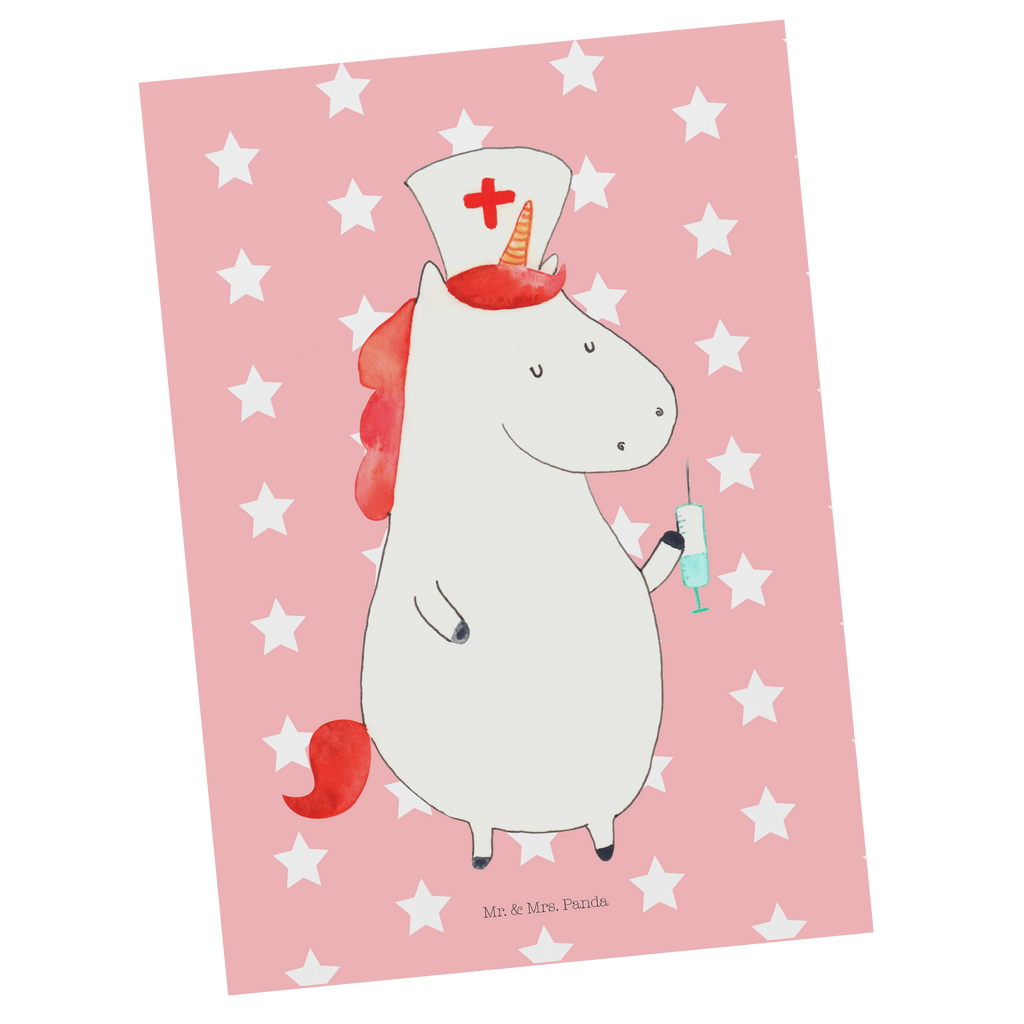 Postkarte Einhorn Krankenschwester Geschenkkarte, Grußkarte, Karte, Einladung, Ansichtskarte, Geburtstagskarte, Einladungskarte, Dankeskarte, Einhorn, Einhörner, Einhorn Deko, Pegasus, Unicorn, Krankenschwester Geschenk, Krankenpfleger Geschenk, Krankenpflegerin, Krankenschwester Dankeschön, Krankenhaus, Ärztin Geschenk