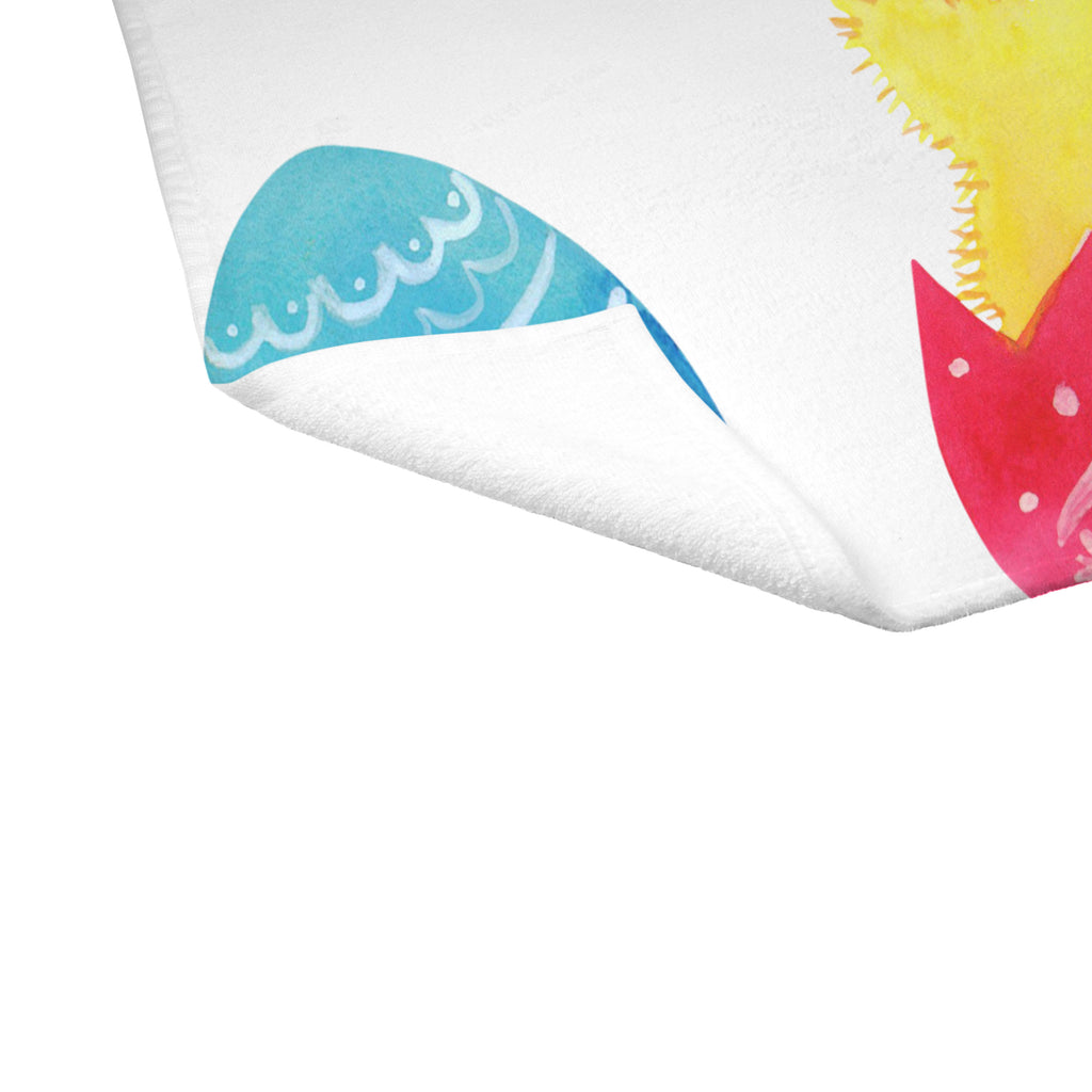 Gäste Handtuch Küken geschlüpft Gästetuch, Reisehandtuch, Sport Handtuch, Frottier, Kinder Handtuch, Ostern, Osterhase, Ostergeschenke, Osternest, Osterdeko, Geschenk zu Ostern, Küken, Osterei, Ostereier, Ei, Frühlingsgefühle, Freude, Grüße, liebe Grüße, Frohe Ostern, Ostergrüße