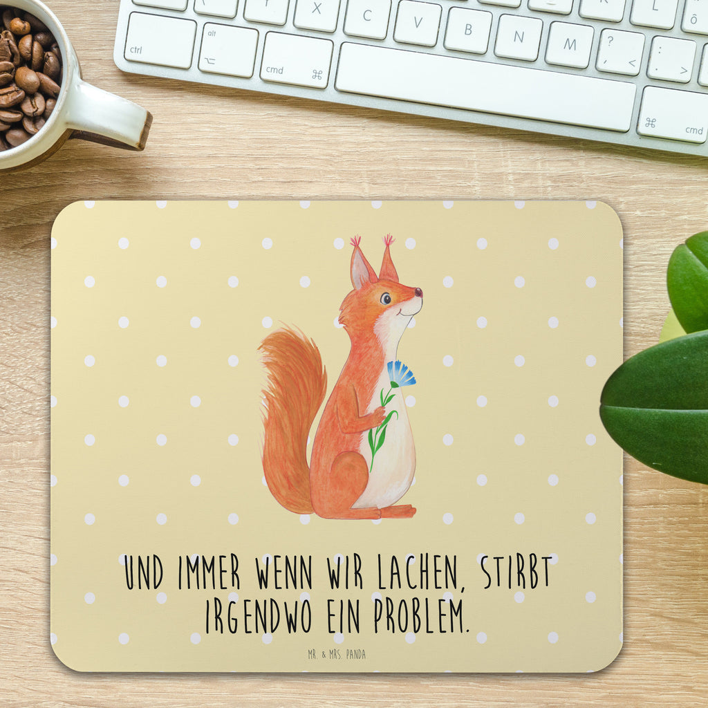 Mauspad Eichhörnchen Blume Mousepad, Computer zubehör, Büroausstattung, PC Zubehör, Arbeitszimmer, Mauspad, Einzigartiges Mauspad, Designer Mauspad, Tiermotive, Gute Laune, lustige Sprüche, Tiere, Eichhörnchen, Eichhorn, Spruch positiv, Lachen, Spaß, Motivation Sprüche, Motivation Bilder, glücklich Spruch, Spruch Deko