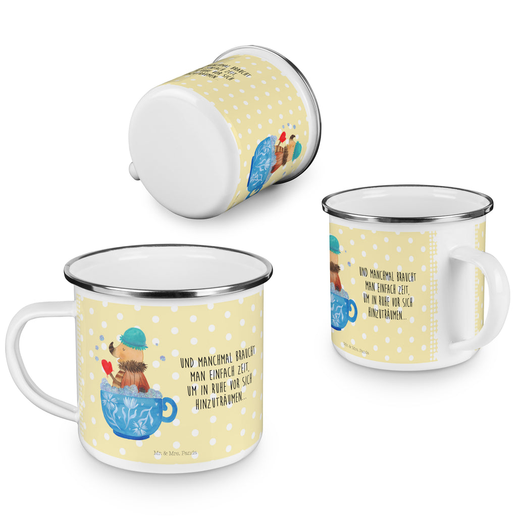 Camping Emaille Tasse Nachtfalter Schaumbad Campingtasse, Trinkbecher, Metalltasse, Outdoor Tasse, Emaille Trinkbecher, Blechtasse Outdoor, Emaille Campingbecher, Edelstahl Trinkbecher, Metalltasse für Camping, Kaffee Blechtasse, Camping Tasse Metall, Tiermotive, Gute Laune, lustige Sprüche, Tiere, Nachtfalter, Schaumbad, Badezimmer, Bad, WC, Badezimmerdeko, Baden, Tasse, Träumen, verträumt, Ziele, Zeitmanagement