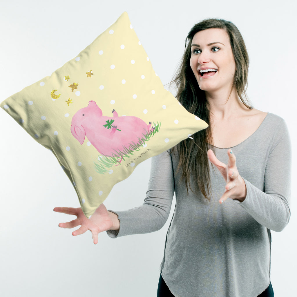 40x40 Kissen Glücksschwein Kissenhülle, Kopfkissen, Sofakissen, Dekokissen, Motivkissen, Tiermotive, Gute Laune, lustige Sprüche, Tiere, Glücksschwein. Glück, Schwein, Schweinchen, Sterne, Sernchen, Ziele, Träume, Motivation, Glücksbringer