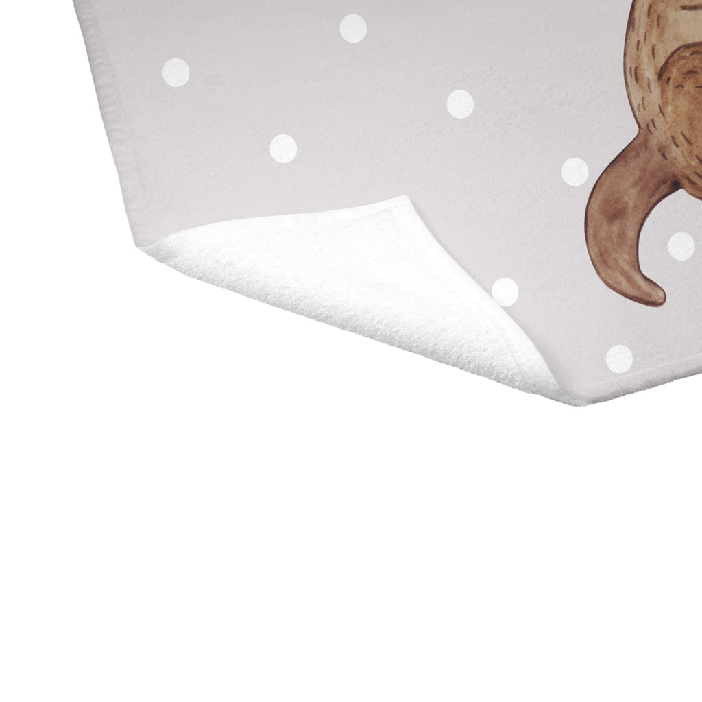 70 x 140 Handtuch Otter Blumenstrauß Duschtuch, Badetuch, Strandtuch, Saunatuch, Kinder Handtuch, Otter, Fischotter, Seeotter, Otter Seeotter See Otter