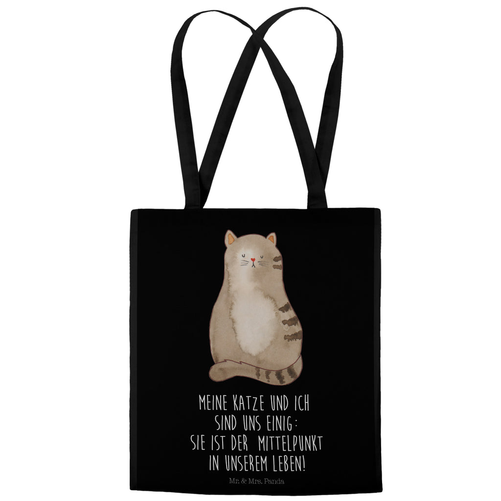Tragetasche Katze sitzend Beuteltasche, Beutel, Einkaufstasche, Jutebeutel, Stoffbeutel, Katze, Katzenmotiv, Katzenfan, Katzendeko, Katzenfreund, Katzenliebhaber, Katzenprodukte, Katzenartikel, Katzenaccessoires, Katzensouvenirs, Katzenliebhaberprodukte, Katzenmotive, Katzen, Kater, Mietze, Cat, Cats, Katzenhalter, Katzenbesitzerin, Haustier, Katzenliebe, Lebensinhalt, Liebe, Mittelpunkt, Familie