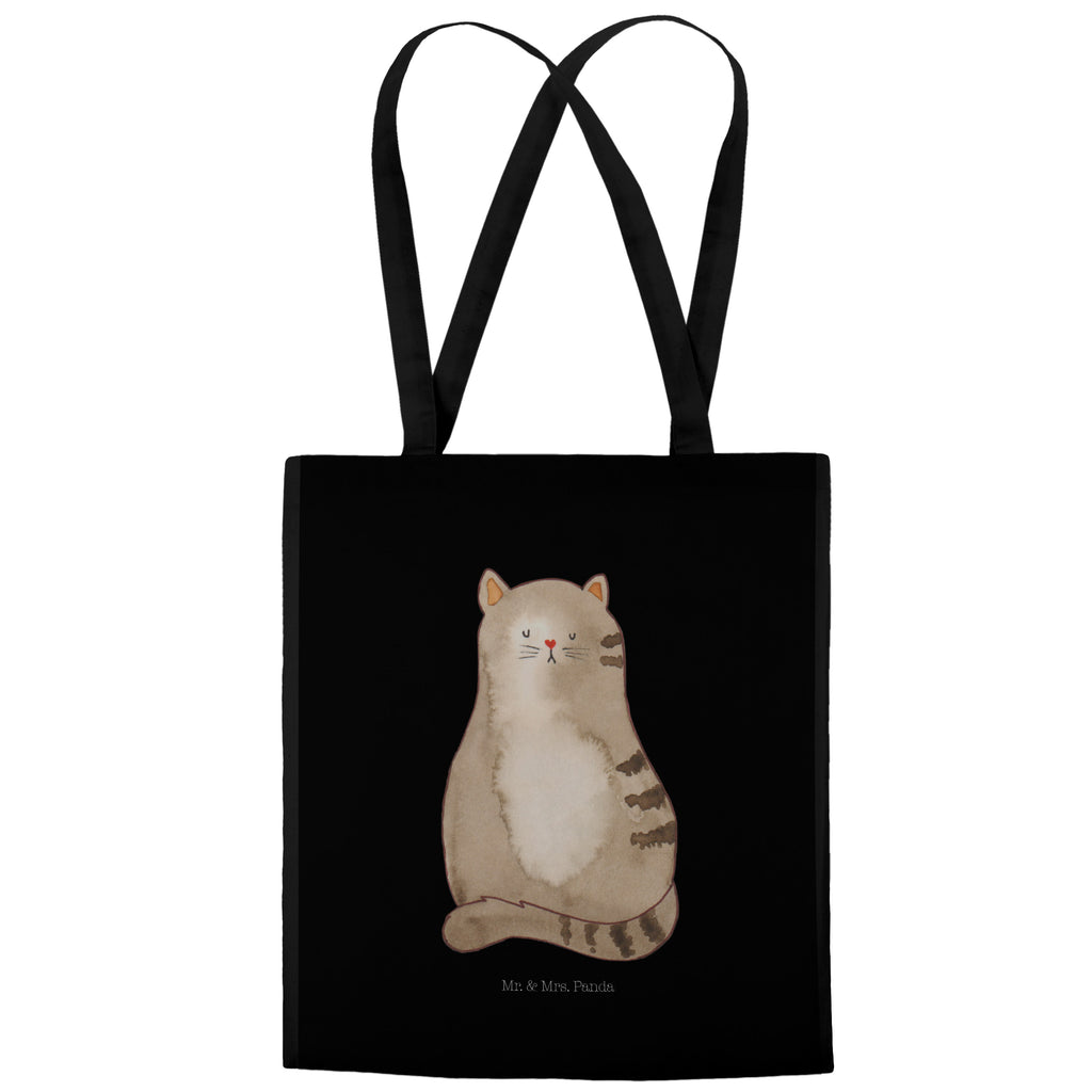 Tragetasche Katze sitzend Beuteltasche, Beutel, Einkaufstasche, Jutebeutel, Stoffbeutel, Katze, Katzenmotiv, Katzenfan, Katzendeko, Katzenfreund, Katzenliebhaber, Katzenprodukte, Katzenartikel, Katzenaccessoires, Katzensouvenirs, Katzenliebhaberprodukte, Katzenmotive, Katzen, Kater, Mietze, Cat, Cats, Katzenhalter, Katzenbesitzerin, Haustier, Katzenliebe, Lebensinhalt, Liebe, Mittelpunkt, Familie