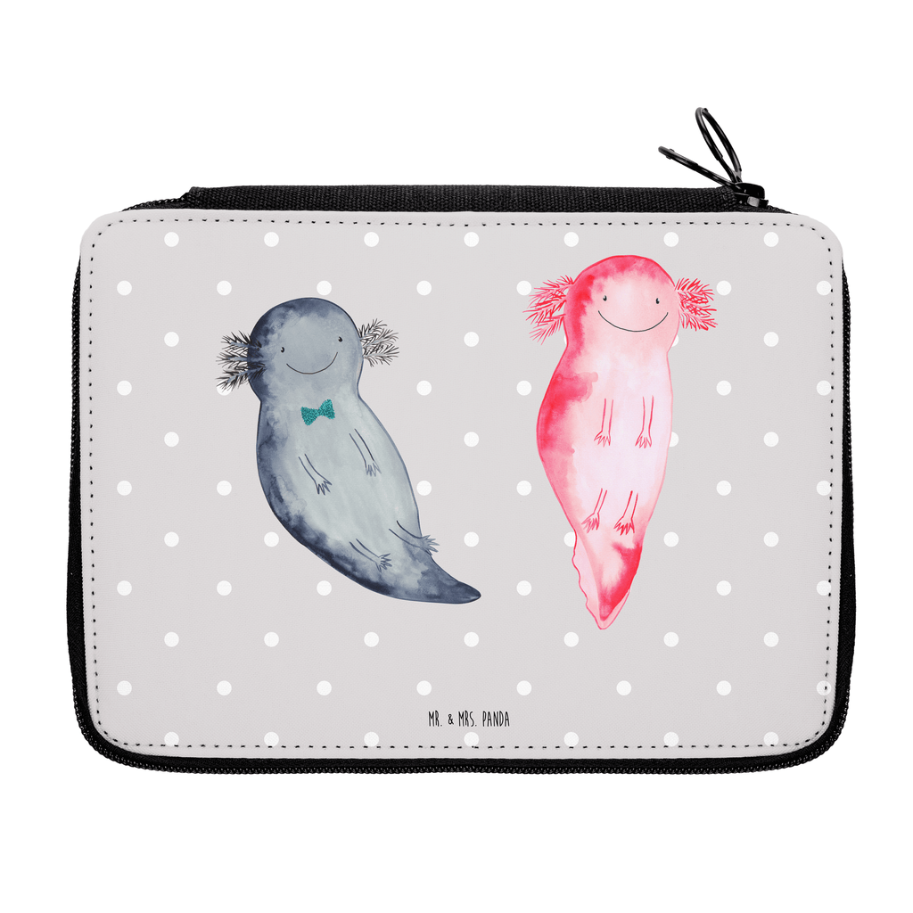 Federmappe Axolotl Axel+Lotte Federmappe, Stiftetasche, Stifte Etui, Schule, Einschulung, Geschenk, Kind, Schüler, Schülerin, Stifterolle, Federmäppchen, Motiv, Grundschule, Federmäppchen bedruckt, Büro Stifte Etui, Bestückte Federmappe, Kinder Federmappe, Federmappe Einschulung, Axolotl, Molch, Axolot, Schwanzlurch, Lurch, Lurche, Liebe, große Liebe, Liebesbeweis, Freund, Verlobter, Ehemann, Jahrestag, Valentinstag