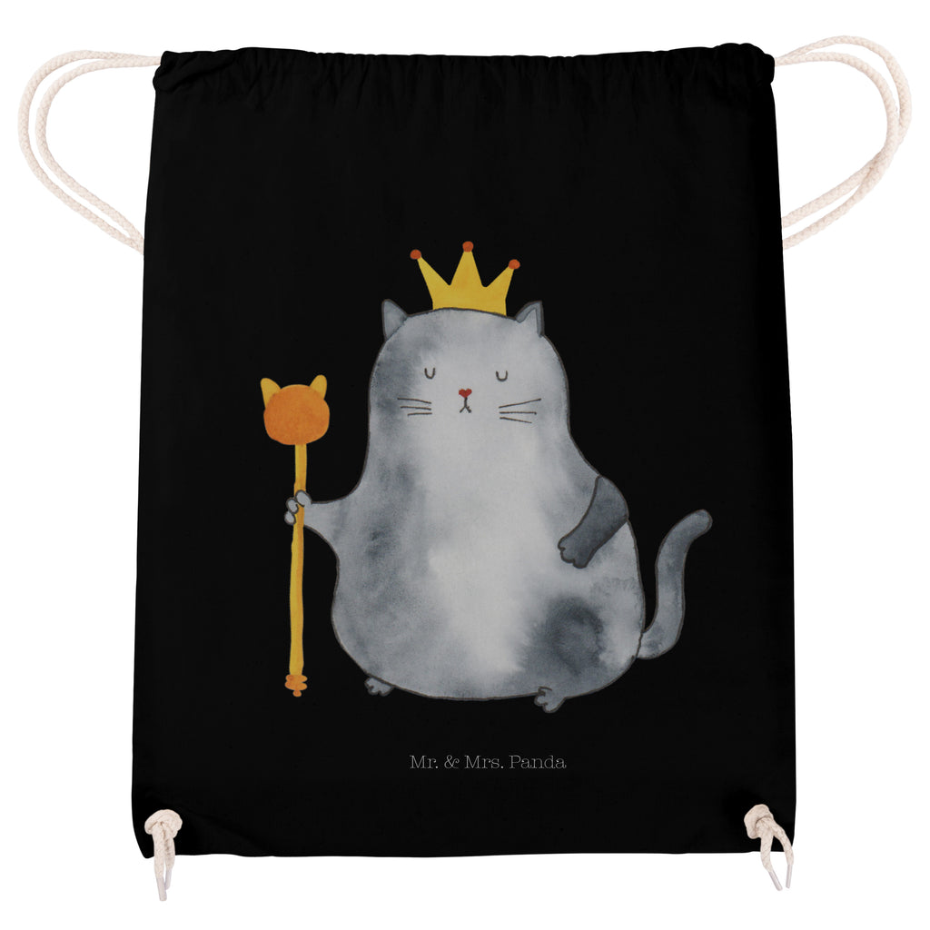 Sportbeutel Katzen Koenig Turnbeutel, Beutel, Sporttasche, Tasche, Stoffbeutel, Katze, Katzenmotiv, Katzenfan, Katzendeko, Katzenfreund, Katzenliebhaber, Katzenprodukte, Katzenartikel, Katzenaccessoires, Katzensouvenirs, Katzenliebhaberprodukte, Katzenmotive, Katzen, Kater, Mietze, Cat, Cats, Katzenhalter, Katzenbesitzerin, Haustier, König, Königin, Queen, Familie, Mietzhaus, Wohnung, erste eigenen Wohnung, Umzug, Einzug