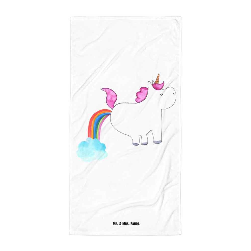 XL Badehandtuch Einhorn Pupsend Handtuch, Badetuch, Duschtuch, Strandtuch, Saunatuch, Einhorn, Einhörner, Einhorn Deko, Pegasus, Unicorn, Pups, Regenbogen, Glitzer, Einhornpower, Erwachsenwerden, Spaß, lustig, Freundin