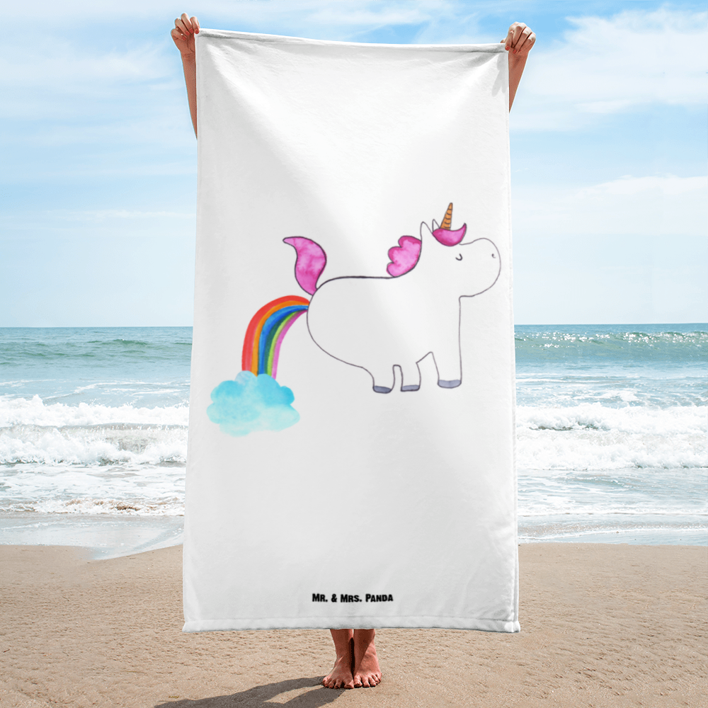 XL Badehandtuch Einhorn Pupsend Handtuch, Badetuch, Duschtuch, Strandtuch, Saunatuch, Einhorn, Einhörner, Einhorn Deko, Pegasus, Unicorn, Pups, Regenbogen, Glitzer, Einhornpower, Erwachsenwerden, Spaß, lustig, Freundin
