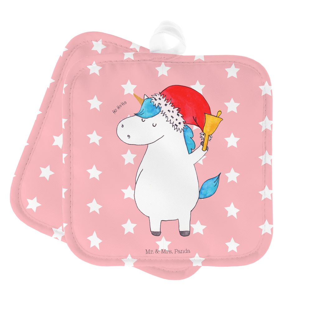 2er Set Topflappen  Einhorn Weihnachtsmann Topflappen, Topfuntersetzer, Ofenhandschuh, Topflappen Set, Topflappen lustig, Topflappen mit Spruch, Einhorn, Einhörner, Einhorn Deko, Pegasus, Unicorn, Gin, Schokolade, Schoki, Weihnachten, Weihnachtsmann, Nikolaus, Wunschzettel, Wunschliste, Feenstaub
