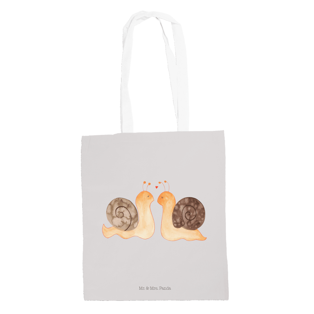 Tragetasche Schnecken Liebe Beuteltasche, Beutel, Einkaufstasche, Jutebeutel, Stoffbeutel, Liebe, Partner, Freund, Freundin, Ehemann, Ehefrau, Heiraten, Verlobung, Heiratsantrag, Liebesgeschenk, Jahrestag, Hocheitstag