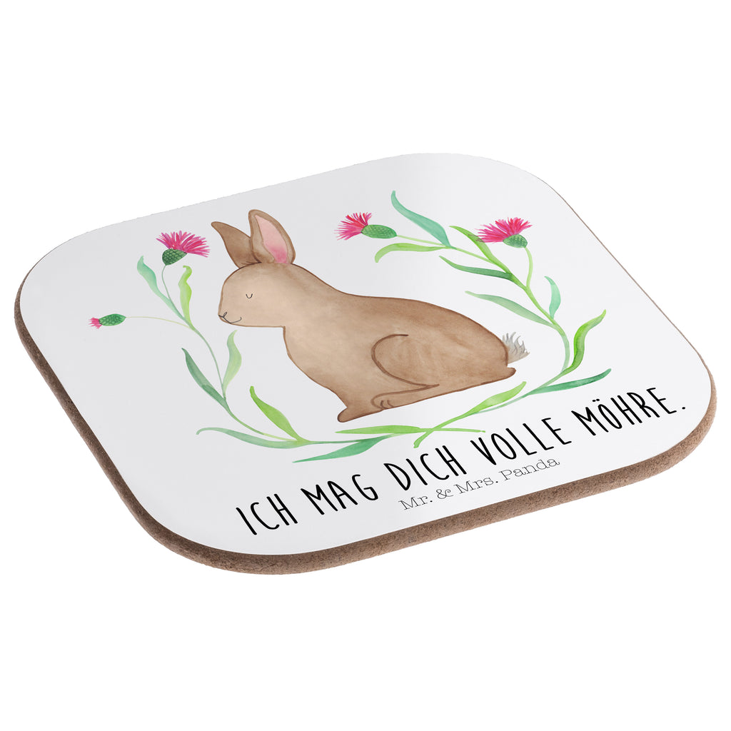 Quadratische Untersetzer Hase sitzend Bierdeckel, Glasuntersetzer, Untersetzer Gläser, Getränkeuntersetzer, Ostern, Osterhase, Ostergeschenke, Osternest, Osterdeko, Geschenk zu Ostern, Frohe Ostern, Ostergrüße, Osterblume, Liebe, Grüße, Hase, Kaninchen