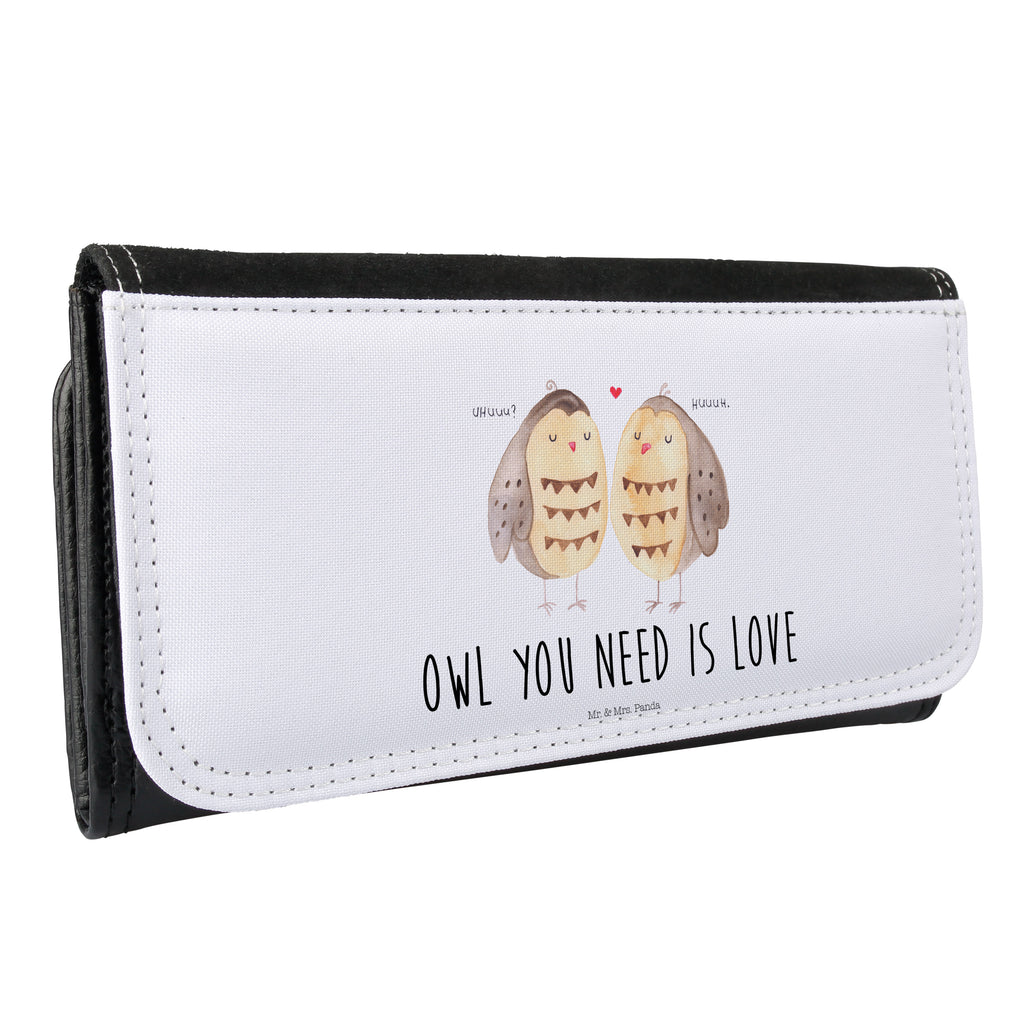 Damen Portemonnaie Eule Liebe Portemonnaie, Portemonee, Geldbörse, Damen, Groß, XXL, Geldbeutel, Portemonnaies, Eule, Eule Deko, Liebe, Hochzeit Spruch, Owl, All you need is love, Liebe Spruch, Freundin Geschenk, Freund, Wortspiel lustig