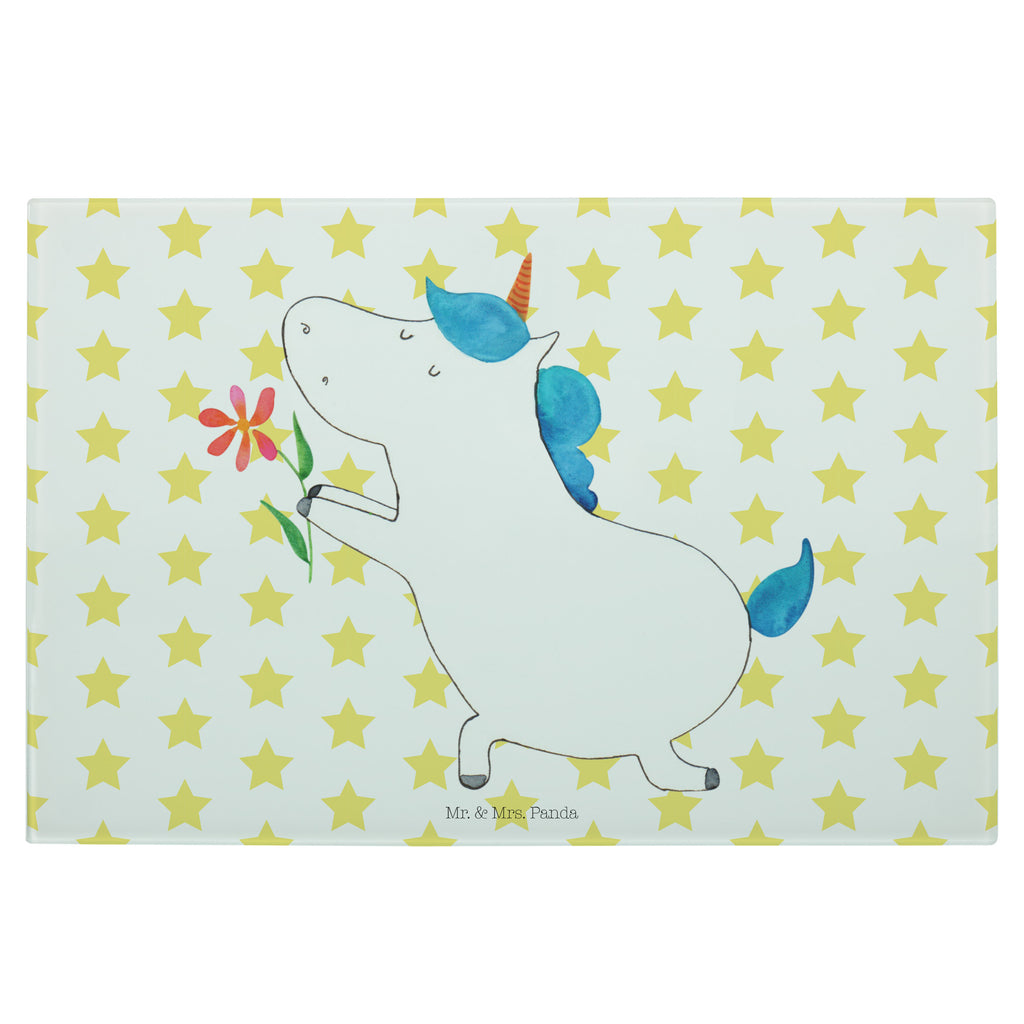 Medium Glas Schneidbrett Einhorn Blume Glasschneidebrett, Schneidebrett, Einhorn, Einhörner, Einhorn Deko, Pegasus, Unicorn, Liebe, Liebesbeweis, Antrag, Heiratsantrag, Verlobung, Ehepaar, Pärchen, Partner, Freund, Freundin, Ehe, heiraten