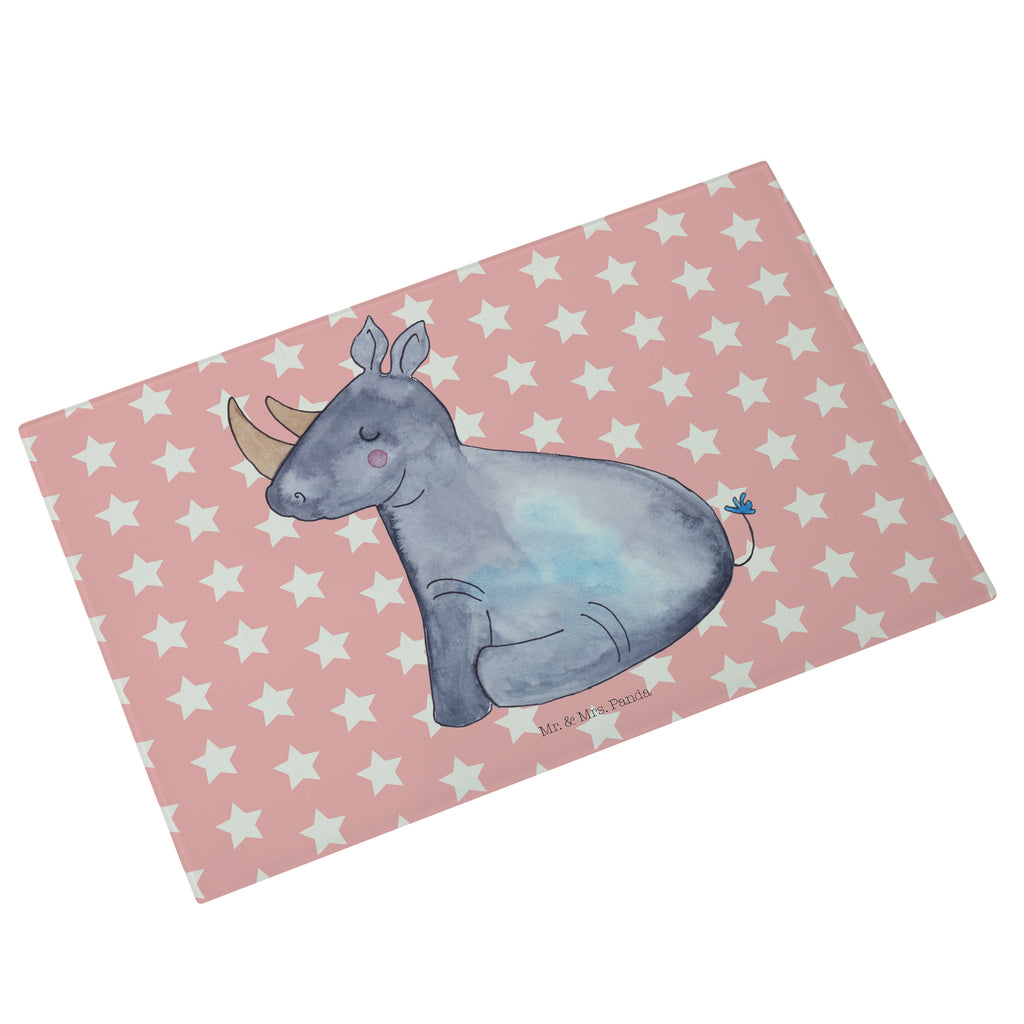 Medium Glas Schneidbrett Einhorn Nashorn Glasschneidebrett, Schneidebrett, Einhorn, Einhörner, Einhorn Deko, Pegasus, Unicorn, Regenbogen, witzig, lustig, Zoo, Glitzer, Einhornpower, Erwachsenwerden, Nashorn, Nashörner