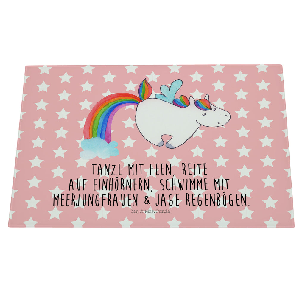 XL Glas Schneidbrett Einhorn Pegasus Glasschneidebrett, Schneidebrett, Frühstücksbrett, Küche, Einhorn, Einhörner, Einhorn Deko, Pegasus, Unicorn, Regenbogen, Spielen, Realität, Glitzer, Erwachsenwerden