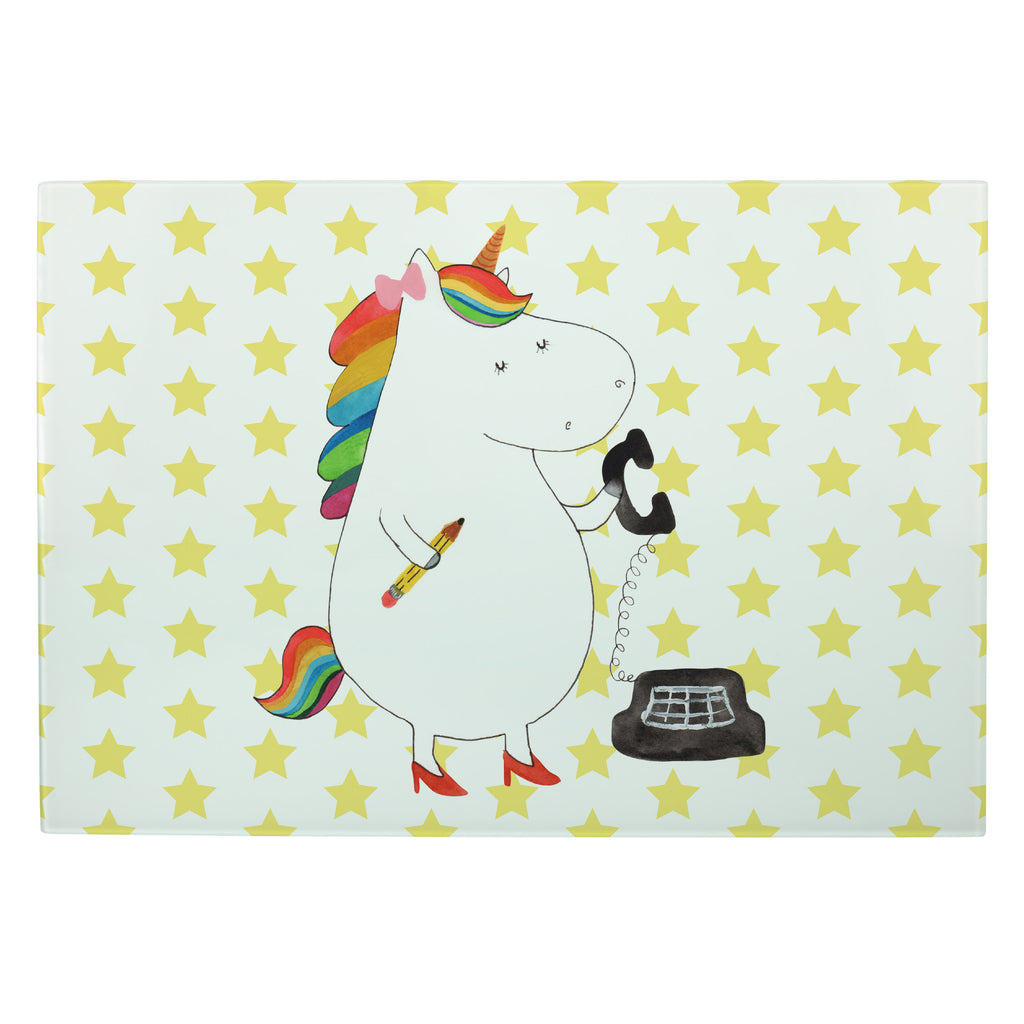 XL Glas Schneidbrett Einhorn Sekretärin Glasschneidebrett, Schneidebrett, Frühstücksbrett, Küche, Einhorn, Einhörner, Einhorn Deko, Pegasus, Unicorn, Sekretärin, Büro, Rechtsanwältin, Rechtsanwaltsgehilfin, Steuerbüro, Steuerkanzlei, Bürokraft, Bürohilfe
