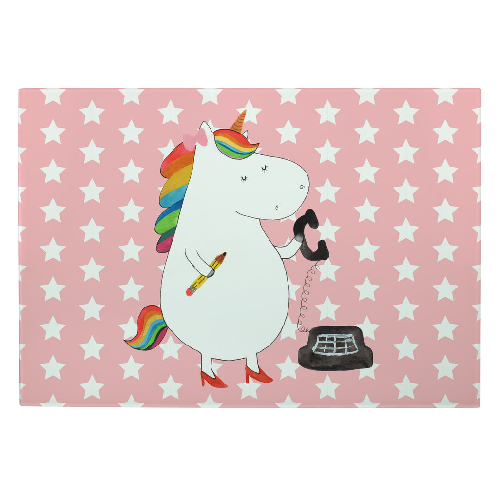 XL Glas Schneidbrett Einhorn Sekretärin Glasschneidebrett, Schneidebrett, Frühstücksbrett, Küche, Einhorn, Einhörner, Einhorn Deko, Pegasus, Unicorn, Sekretärin, Büro, Rechtsanwältin, Rechtsanwaltsgehilfin, Steuerbüro, Steuerkanzlei, Bürokraft, Bürohilfe