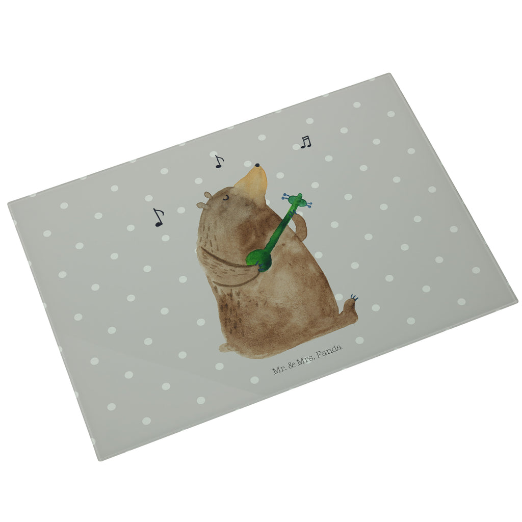 XL Glas Schneidbrett Bär Lied Glasschneidebrett, Schneidebrett, Frühstücksbrett, Küche, Bär, Teddy, Teddybär, Bärchen, Bear, Liebeslied, Lied, Song, Valentinstag, Valentine, Geschenk, Partner, Liebe, Freundin, Frau, Herz, Spruch