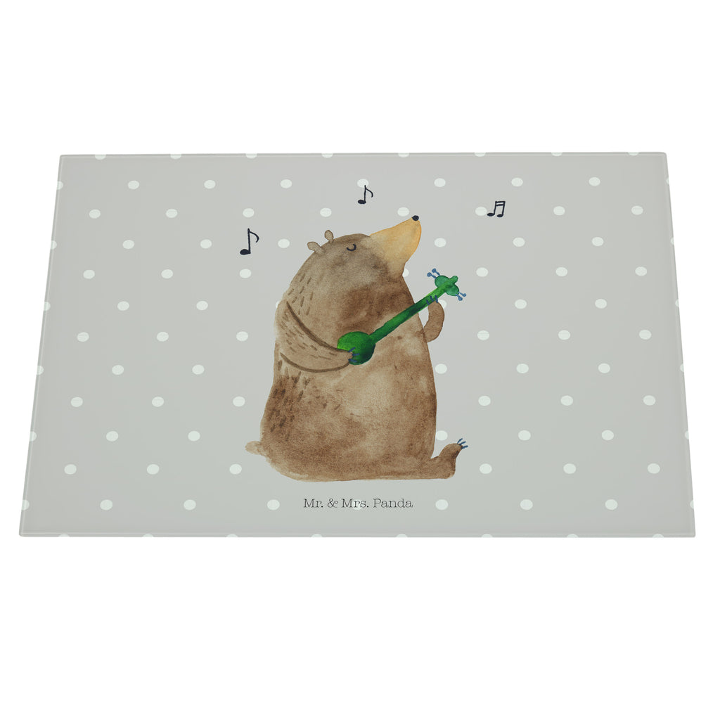 XL Glas Schneidbrett Bär Lied Glasschneidebrett, Schneidebrett, Frühstücksbrett, Küche, Bär, Teddy, Teddybär, Bärchen, Bear, Liebeslied, Lied, Song, Valentinstag, Valentine, Geschenk, Partner, Liebe, Freundin, Frau, Herz, Spruch