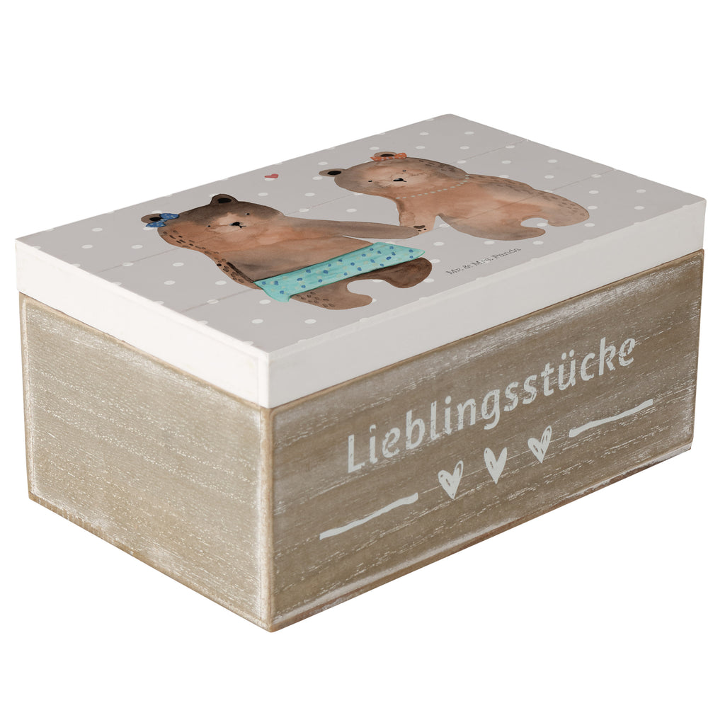 Holzkiste Bär Freundin Holzkiste, Kiste, Schatzkiste, Truhe, Schatulle, XXL, Erinnerungsbox, Erinnerungskiste, Dekokiste, Aufbewahrungsbox, Bär, Teddy, Teddybär, Bär Freundin Beste Freund Liebe Liebesbeweis Verliebt Kumpel Kumpeliene