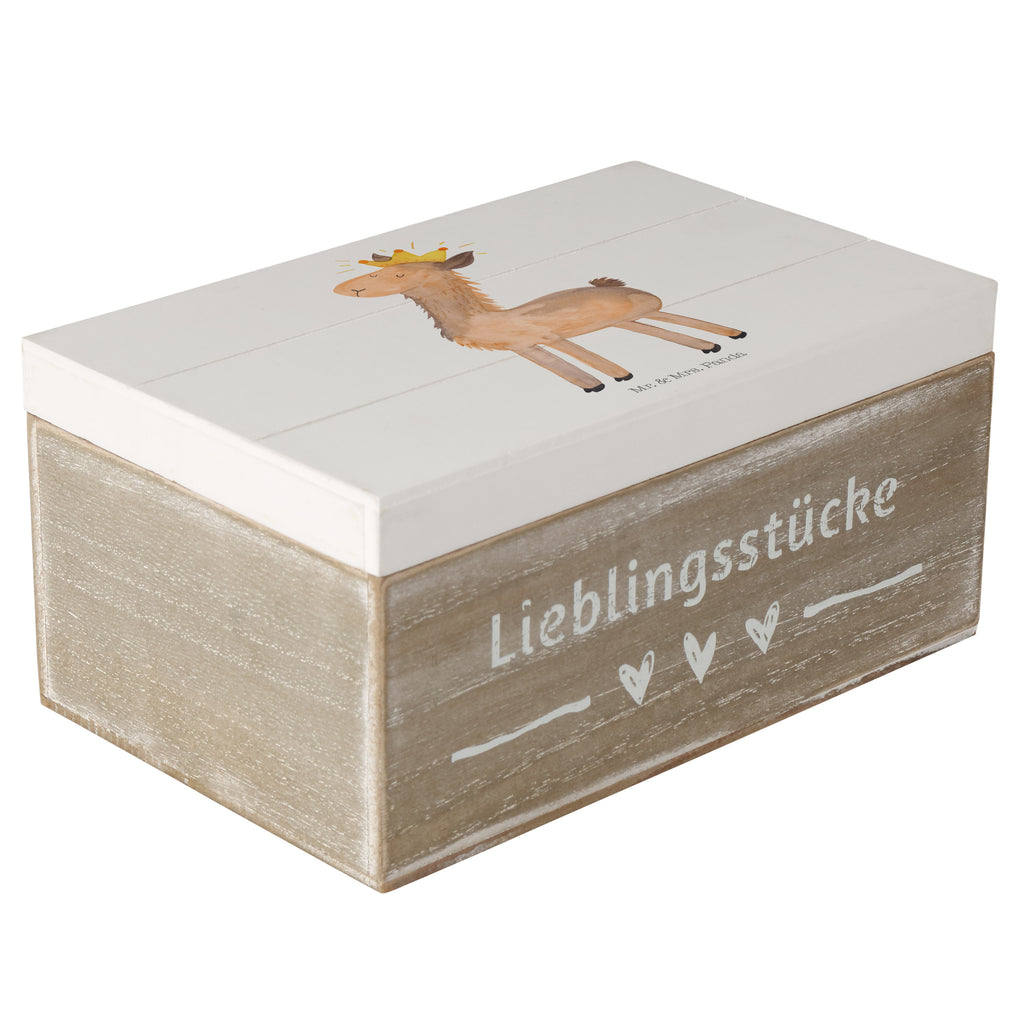 Holzkiste Lama König Holzkiste, Kiste, Schatzkiste, Truhe, Schatulle, XXL, Erinnerungsbox, Erinnerungskiste, Dekokiste, Aufbewahrungsbox, Lama, Alpaka, Lamas, König, Königin, Freundin, Mama, Papa, Büro Kollege, Kollegin, Chef, Vorgesetzter, Abi, Abitur