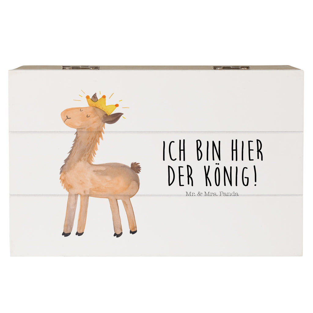 Holzkiste Lama König Holzkiste, Kiste, Schatzkiste, Truhe, Schatulle, XXL, Erinnerungsbox, Erinnerungskiste, Dekokiste, Aufbewahrungsbox, Lama, Alpaka, Lamas, König, Königin, Freundin, Mama, Papa, Büro Kollege, Kollegin, Chef, Vorgesetzter, Abi, Abitur