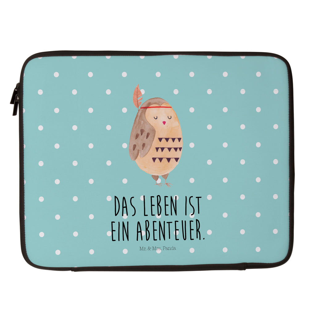 20 x 28 Notebook Tasche  Eule Federschmuck Notebook Tasche, Laptop, Computertasche, Tasche, Eule, Eule Deko, Owl, Das Leben ist ein Abenteuer, Reisespruch, Federschmuck, Dekoration